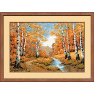 Forêt de bouleaux en automne - Riolis 1155