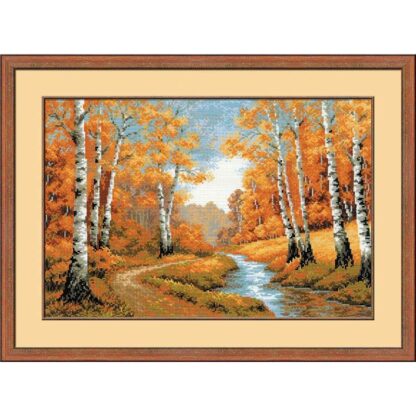 Forêt de bouleaux en automne - Riolis 1155