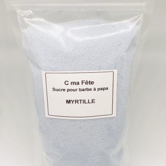Sucre barbe à papa Myrtille 500 g