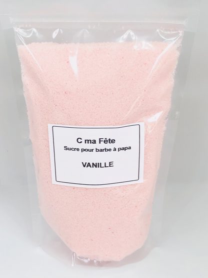 Sucre barbe à papa Vanille 500 g