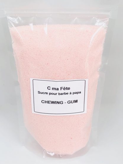 Sucre barbe à papa Chewing-gum, 500 g