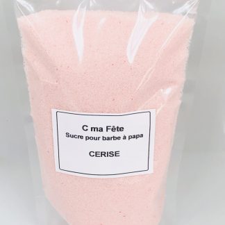 Sucre barbe à papa Cerise 500 g