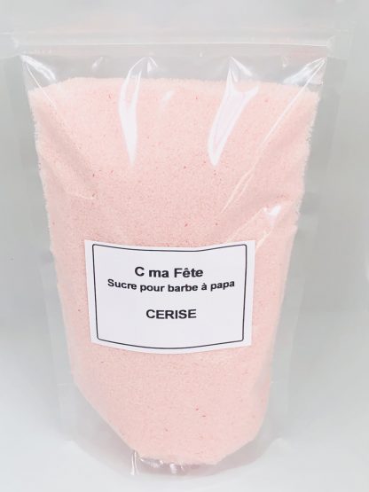 Sucre barbe à papa Cerise 500 g