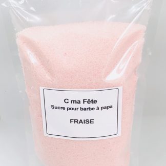 Sucre barbe à papa Fraise, 500 g