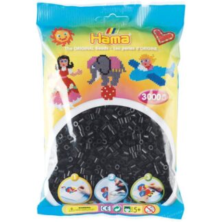 018.1 Sachet 3000 perles noir