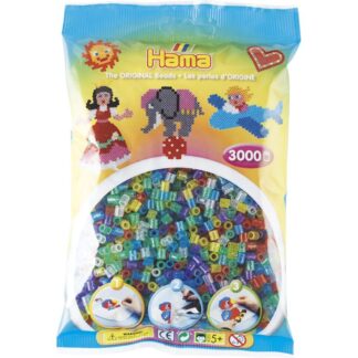 054.1 Hama sachet 3000 perles mix paillettes