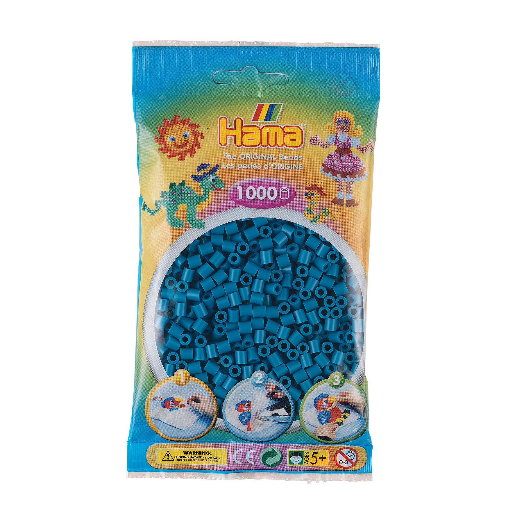 083. Hama sachet 1000 perles pétrole