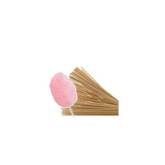 Lot de 100 bâtons pour barbe à papa 35 cm