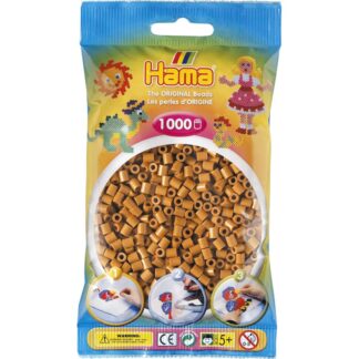 021. Hama sachet 1000 perles brun clair