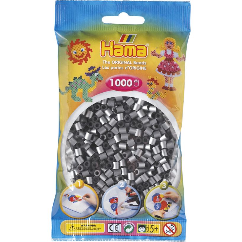 062. Hama sachet 1000 perles argent