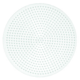 Hama grande plaque ronde blanche
