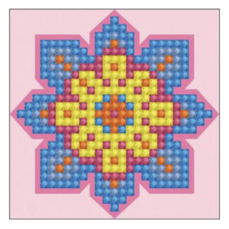 Kit diamond painting fleur rose DDMT4