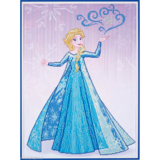 Kit Broderie diamant disney reine des neige Elsa PN0173562