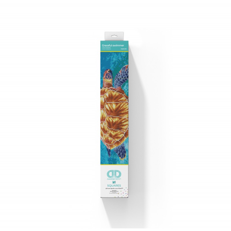 Kit broderie diamant: Tortue DQ10013 – Image 3