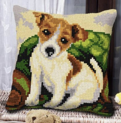 Coussin Chien - Orchidea