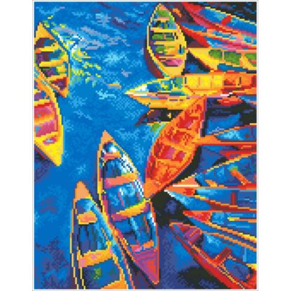 Diamond painting: Blue Bay DQ9003 – Image 2