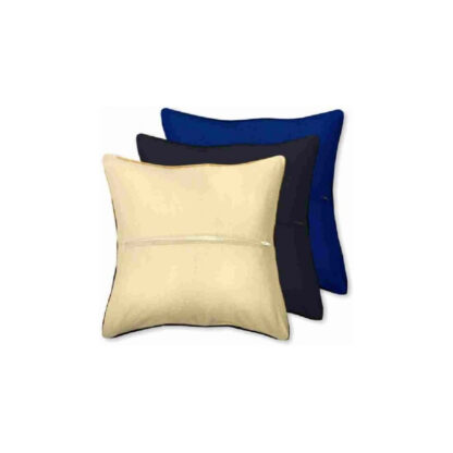 Dos de coussin noir, 40 cm