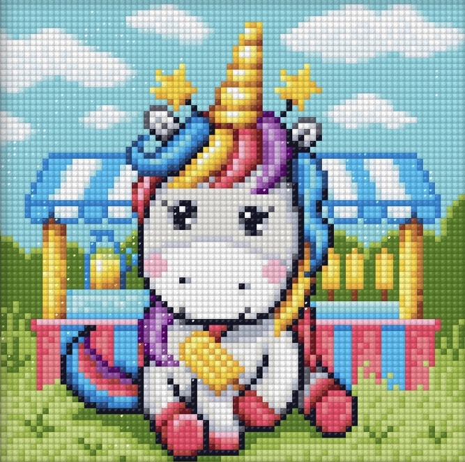 Licorne avec glace AZ1949