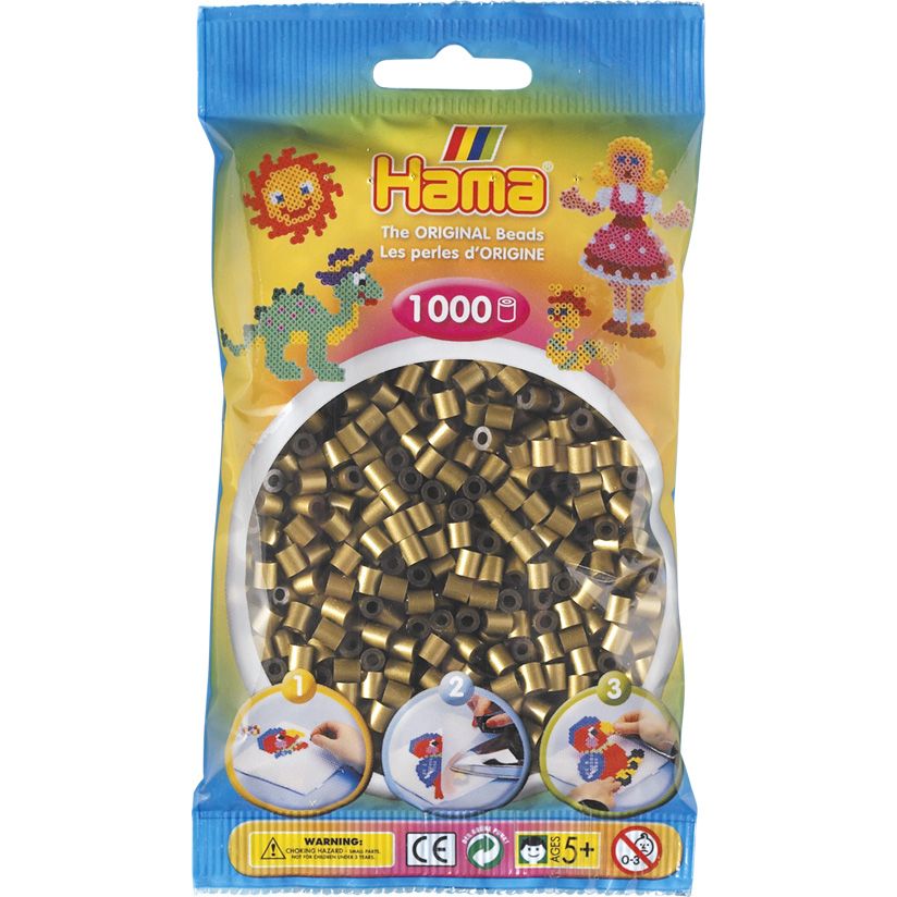 063. Hama sachet 1000 perles bronze