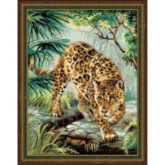 Jaguar dans la jungle - Riolis 1549