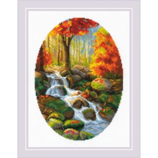 Ruisseau et couleurs d’automne - Riolis 1978