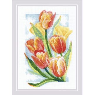 Tulipes oranges - Riolis 2191