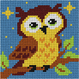Broderie enfant: Hibou - 6731