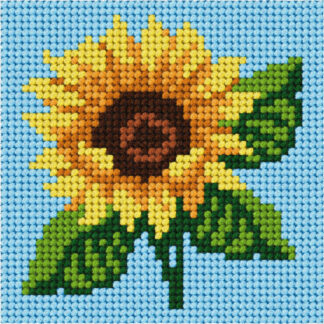 Broderie enfant: Tournesol - 6749