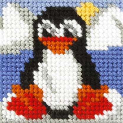 Broderie enfant: Pingouin - 9636
