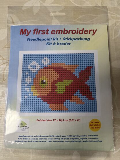Broderie enfant: Poisson rouge - 9739 – Image 2