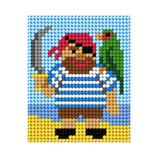 Broderie enfant: Pirate - 9755