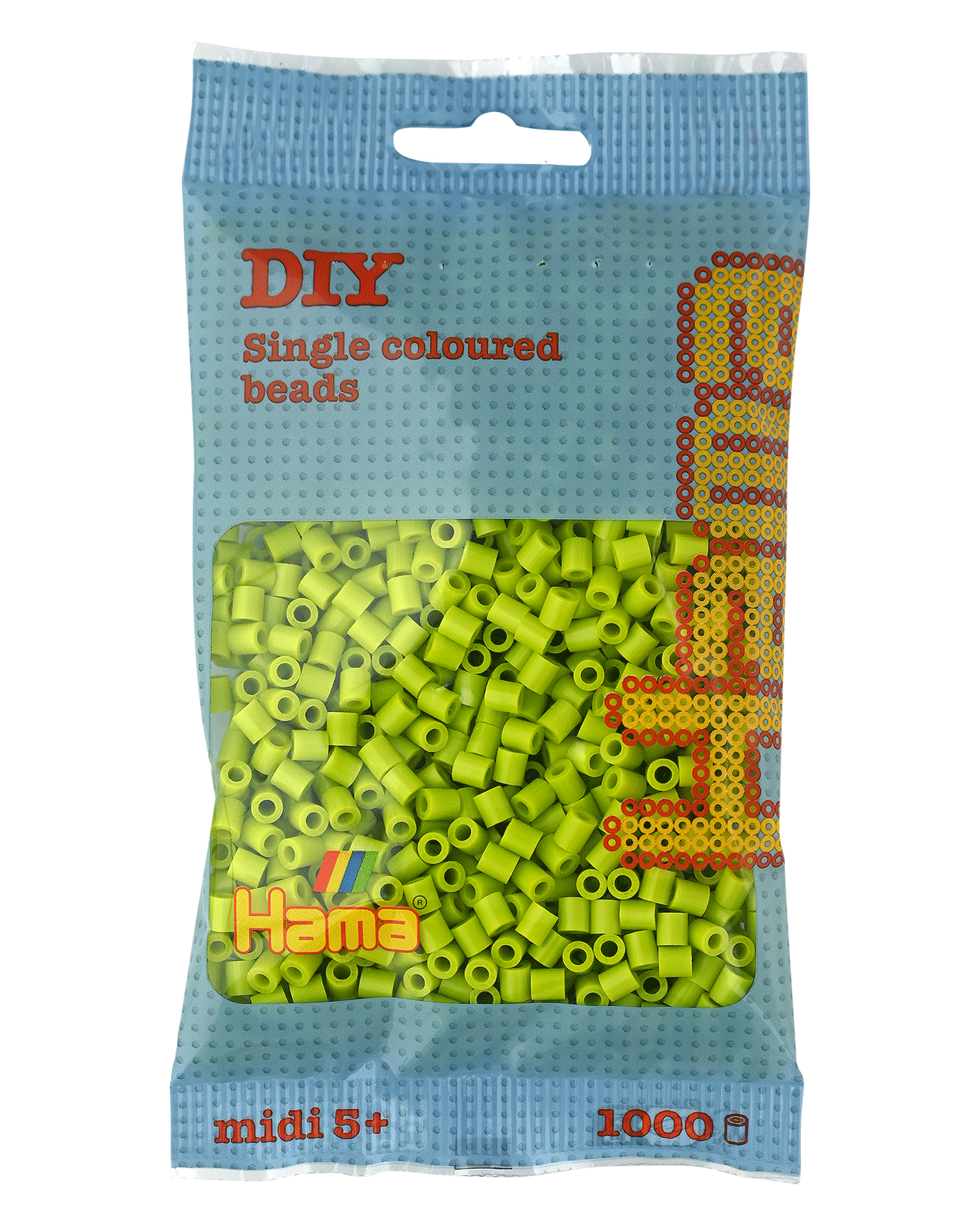 104. Hama sachet 1000 perles citron vert