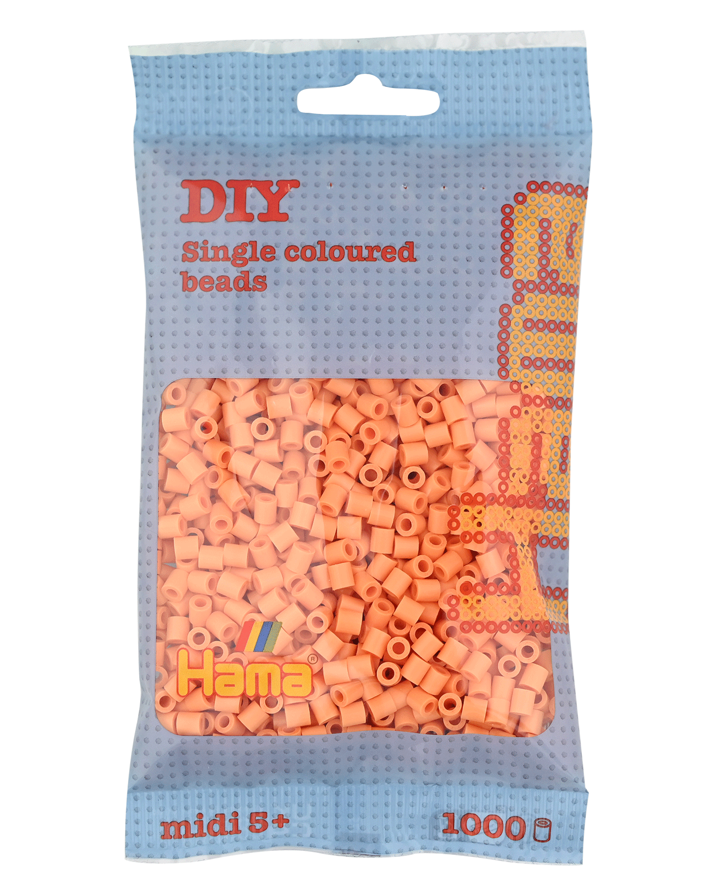 105. Hama sachet 1000 perles abricot clair