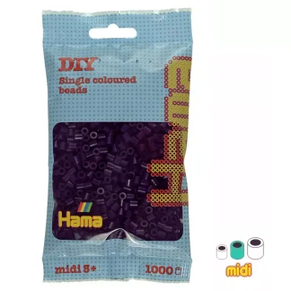 108. Hama sachet 1000 perles aubergine