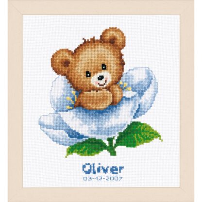 Fleur et ourson - Vervaco 11825 – Image 3