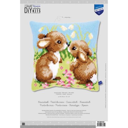 Coussin lapins - Vervaco 21437 – Image 2
