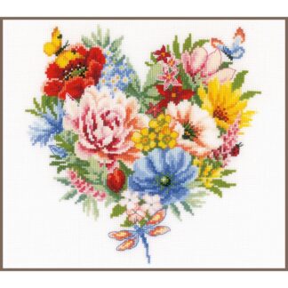 Cœur Fleuri - Vervaco 179766