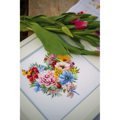 Cœur Fleuri - Vervaco 179766 – Image 2