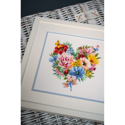 Cœur Fleuri - Vervaco 179766 – Image 3