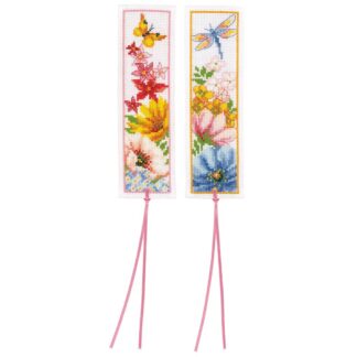 Marque-pages Fleurs - Vervaco 184423