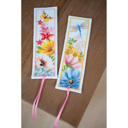 Marque-pages Fleurs - Vervaco 184423 – Image 2